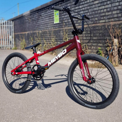 Meybo BMX Racing Bikes Meybo 2025 Clipper Disc Pro 21" TT Race Bike Red / Maroon