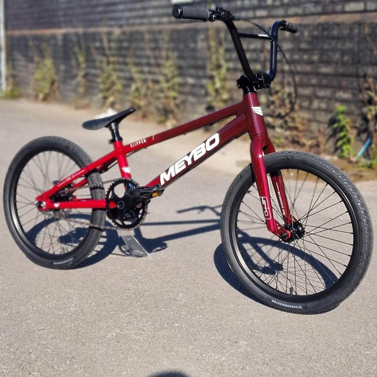 Meybo BMX Racing Bikes Meybo 2025 Clipper Disc Pro 21" TT Race Bike Red / Maroon