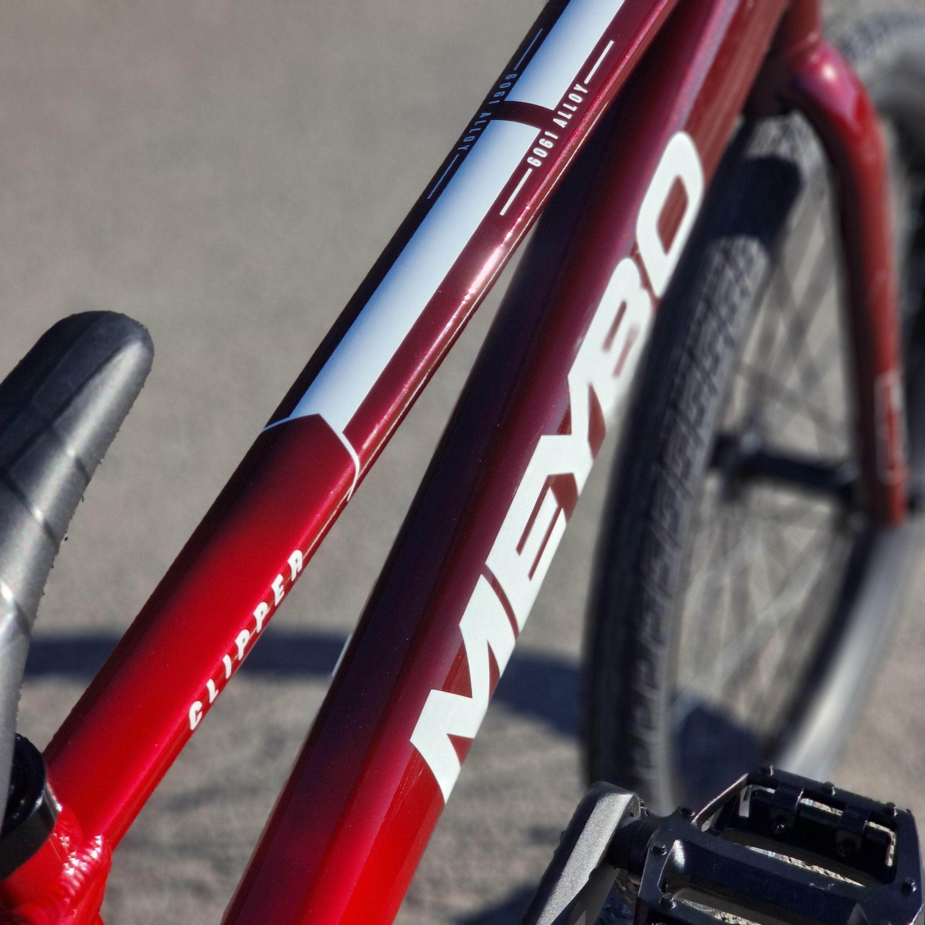 Meybo 2025 Clipper Disc Pro 21 BMX Race Bike Red/Maroon | Alans BMX