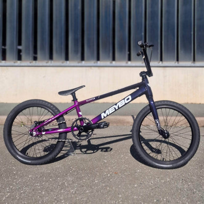 Meybo BMX Racing Bikes Meybo 2025 Clipper Disc Pro 22" TT Race Bike Purple / Black