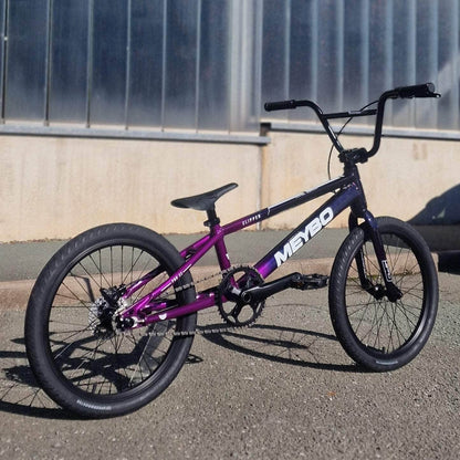 Meybo BMX Racing Bikes Meybo 2025 Clipper Disc Pro 22" TT Race Bike Purple / Black