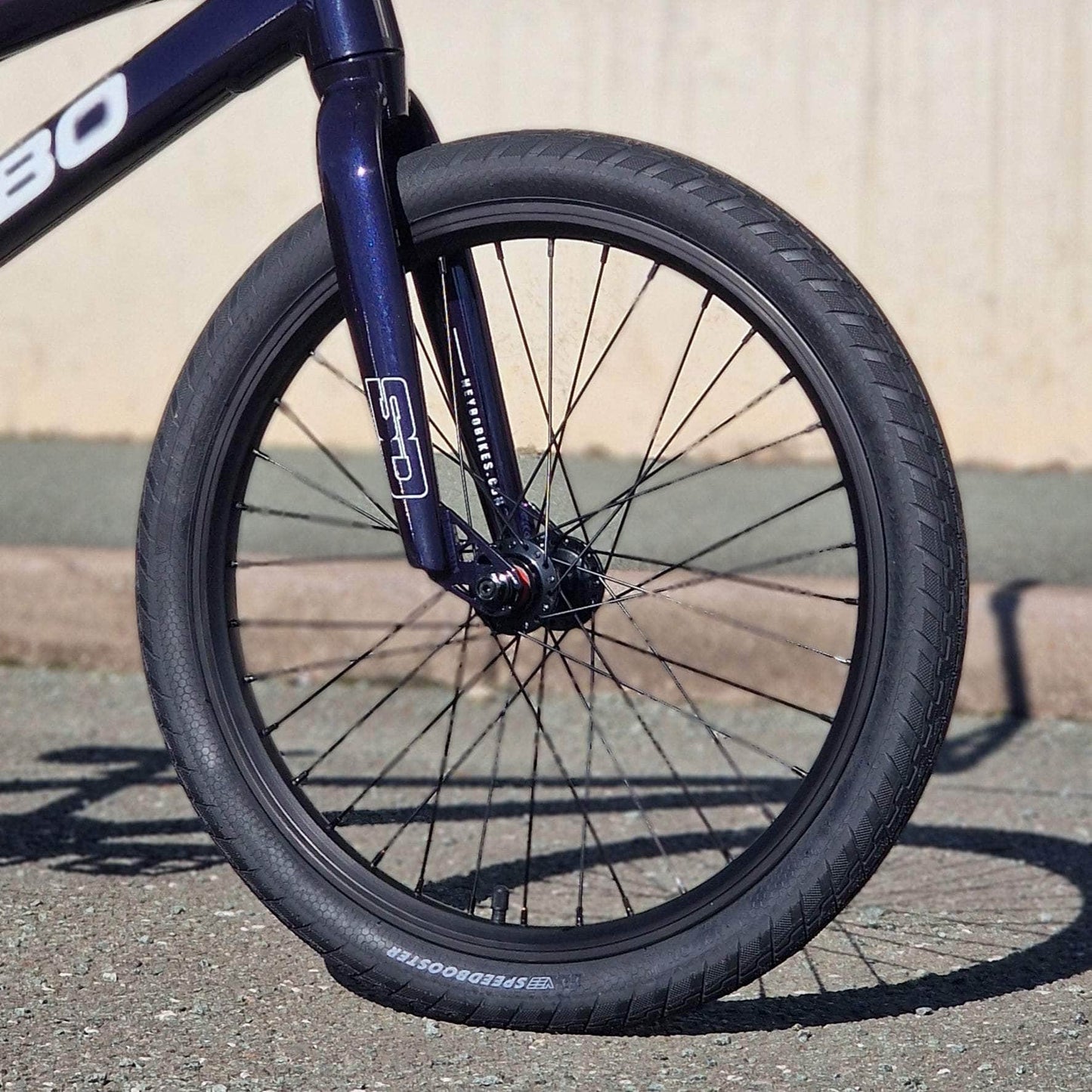 Meybo BMX Racing Bikes Meybo 2025 Clipper Disc Pro 22" TT Race Bike Purple / Black