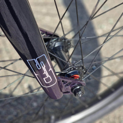 Meybo BMX Racing Bikes Meybo 2025 Clipper Disc Pro 22" TT Race Bike Purple / Black