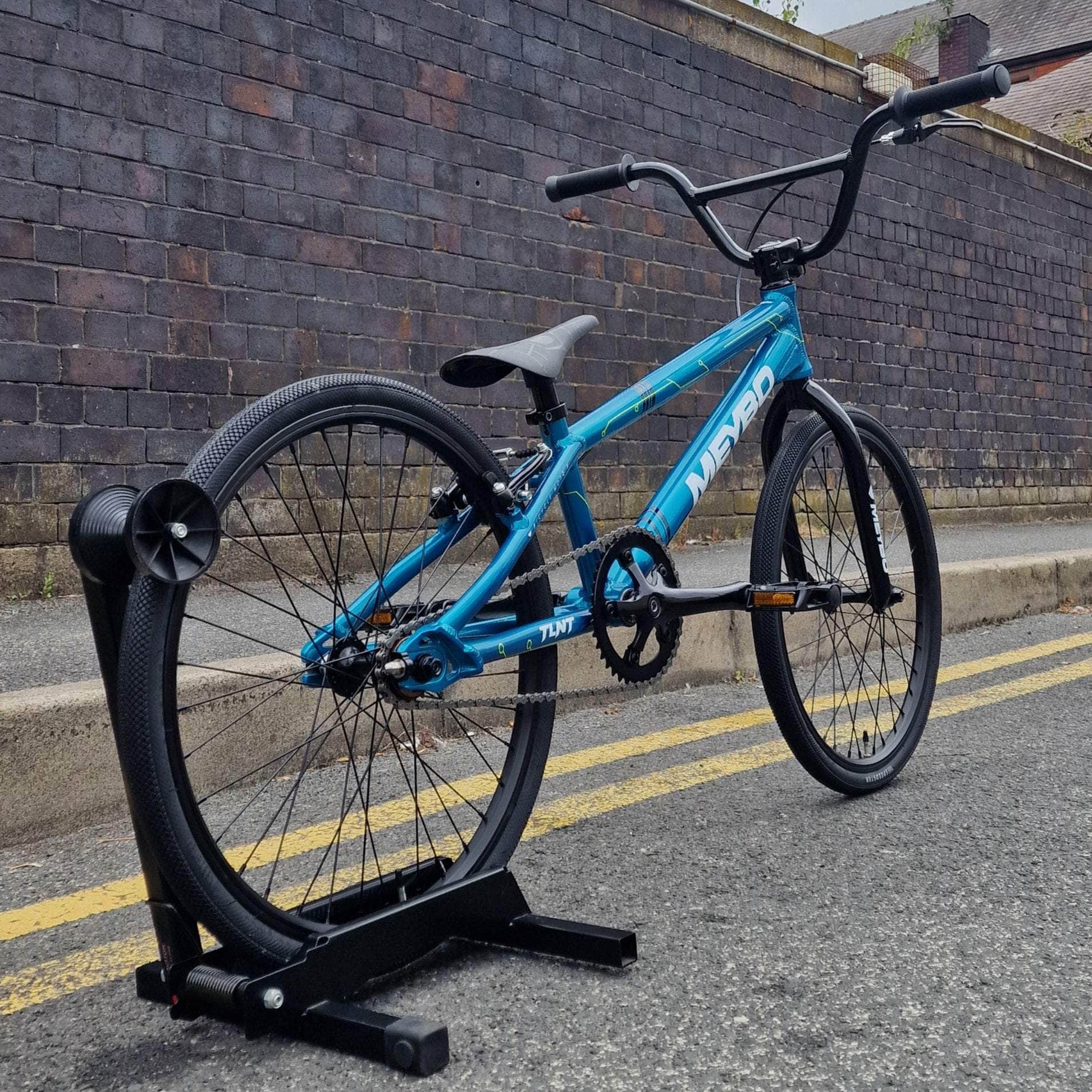 Meybo 2025 TLNT Expert XL Race Bike Blue Yellow White Alans BMX
