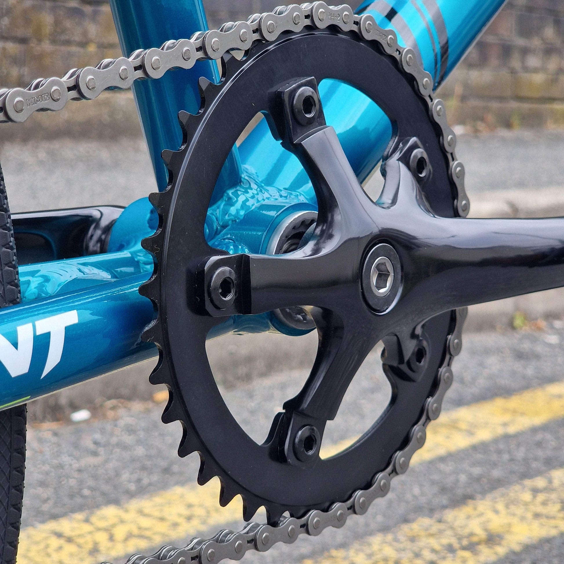 Meybo BMX Racing Meybo 2025 TLNT Expert XL Race Bike Blue / Yellow / White