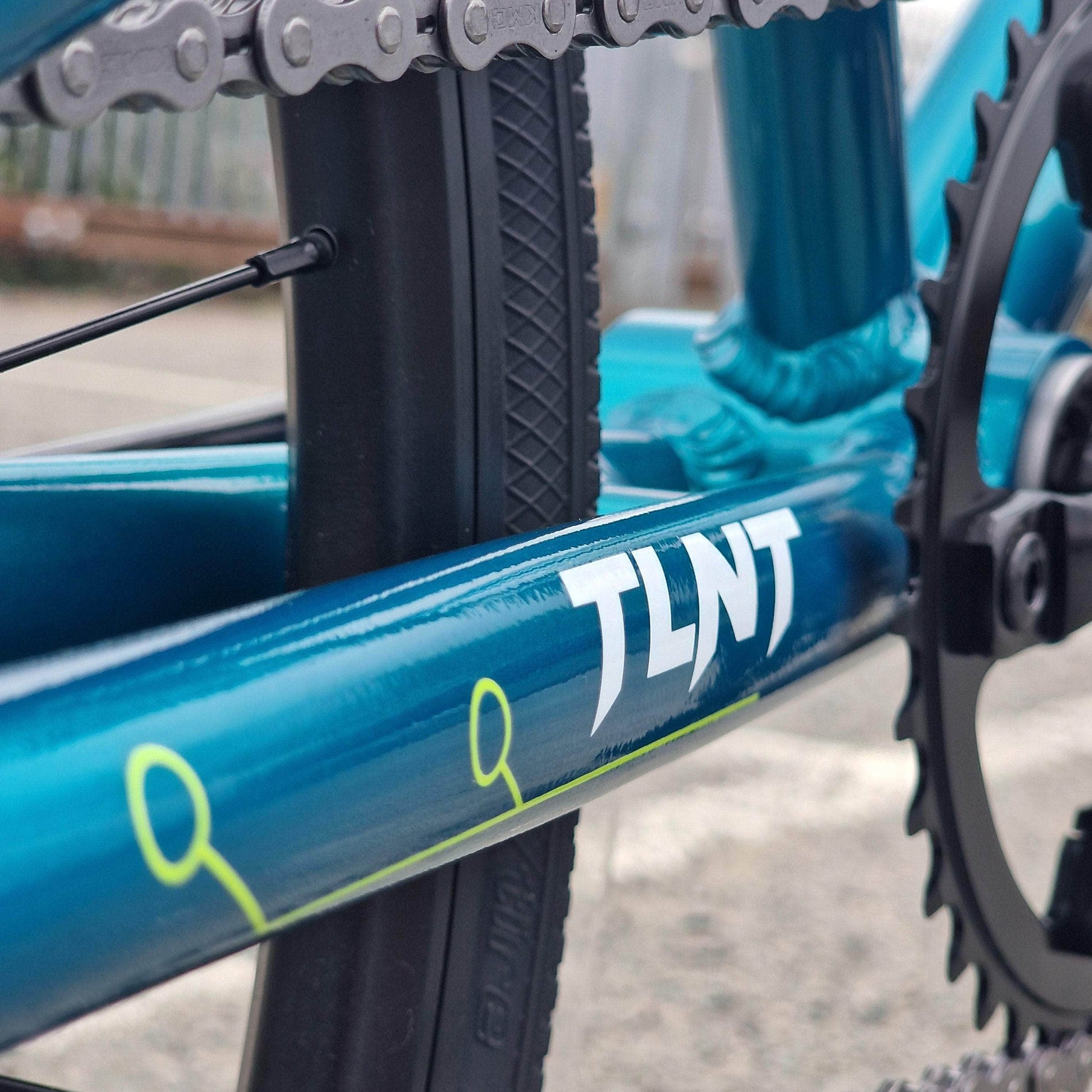 Meybo BMX Racing Meybo 2025 TLNT Junior Race Bike Blue / Yellow / White