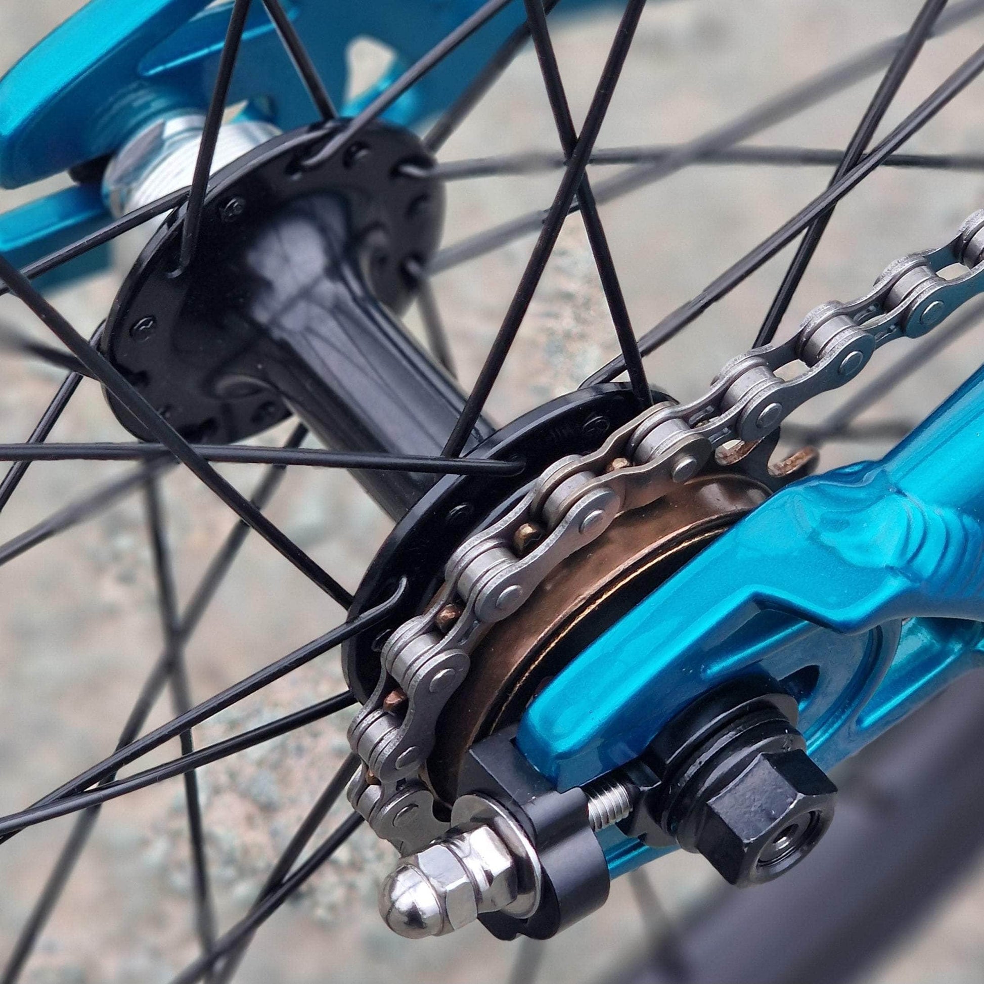 Meybo BMX Racing Meybo 2025 TLNT Junior Race Bike Blue / Yellow / White