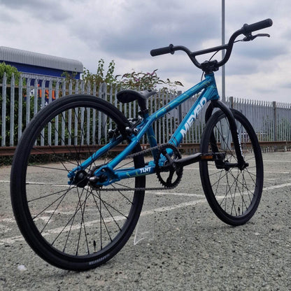 Meybo BMX Racing Meybo 2025 TLNT Junior Race Bike Blue / Yellow / White