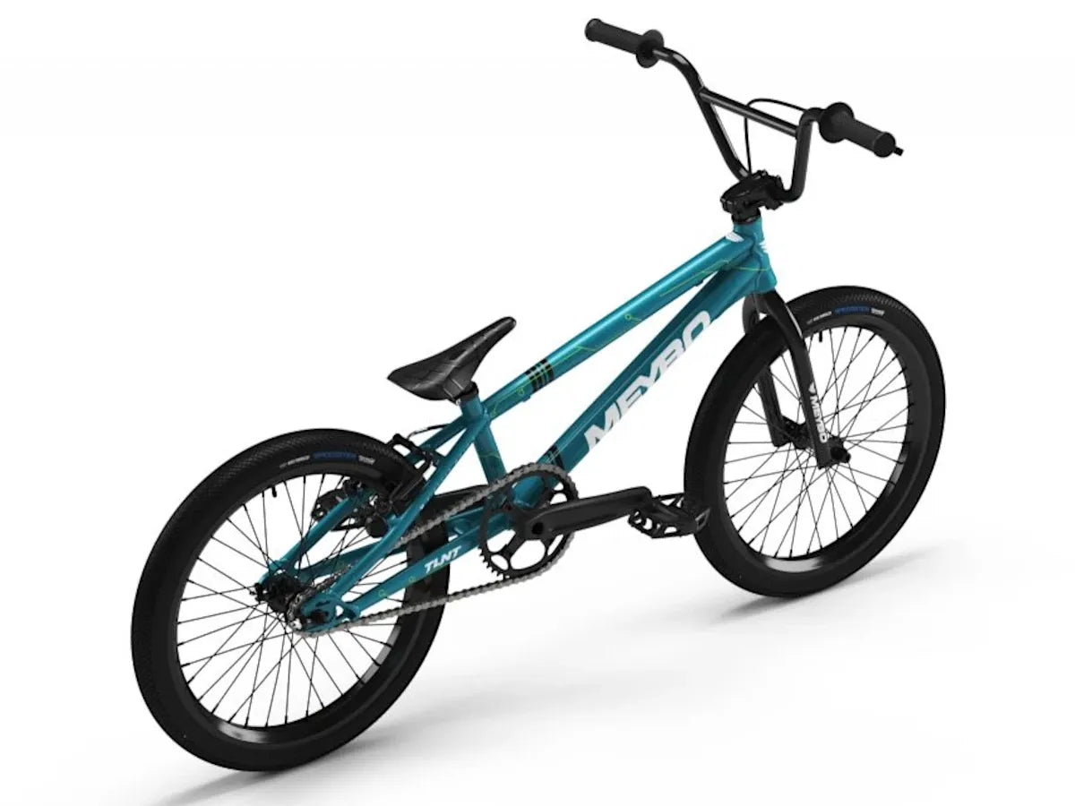Meybo BMX Racing Bikes Meybo 2025 TLNT Pro 21.5" TT Race Bike Blue / Yellow / White
