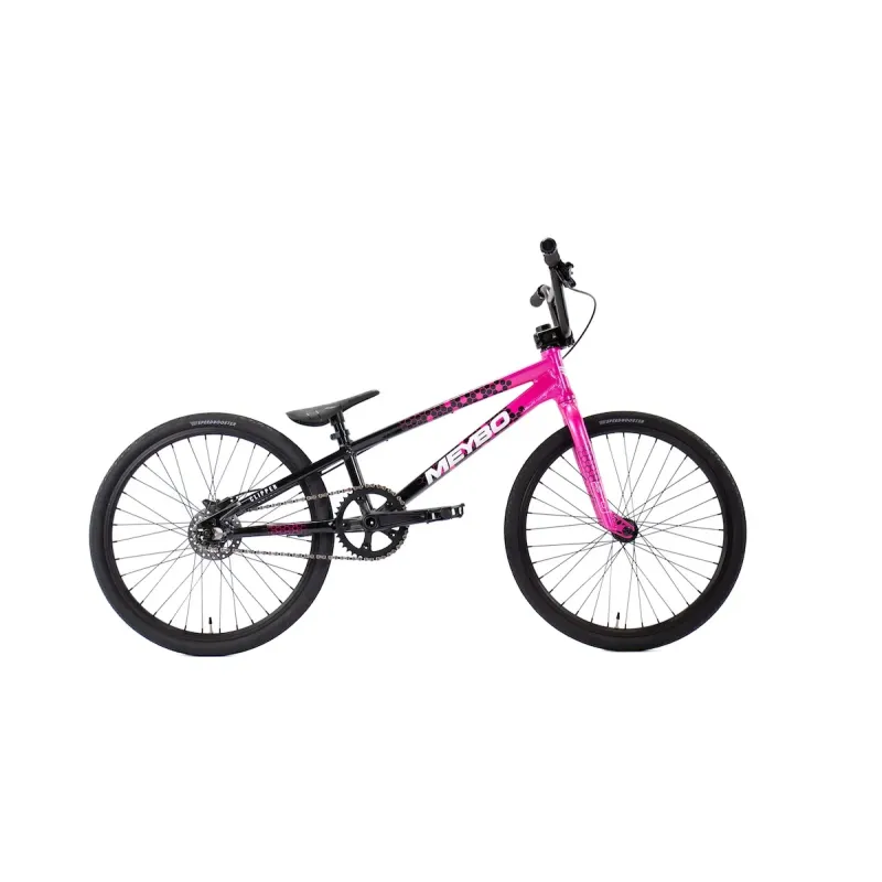 Meybo BMX Racing Bikes Meybo 2026 Clipper Disc Expert Race Bike Black / Pink / White