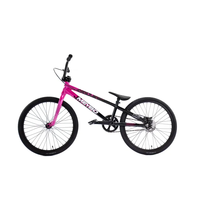 Meybo BMX Racing Bikes Meybo 2026 Clipper Disc Expert Race Bike Black / Pink / White