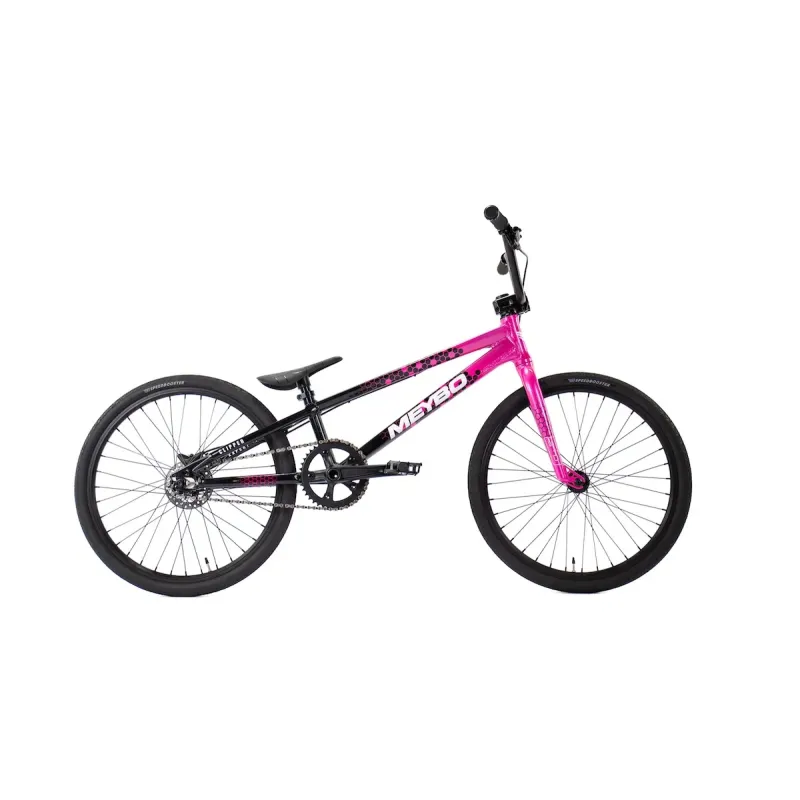 Meybo BMX Racing Bikes Meybo 2026 Clipper Disc Expert XL Race Bike Black / Pink / White