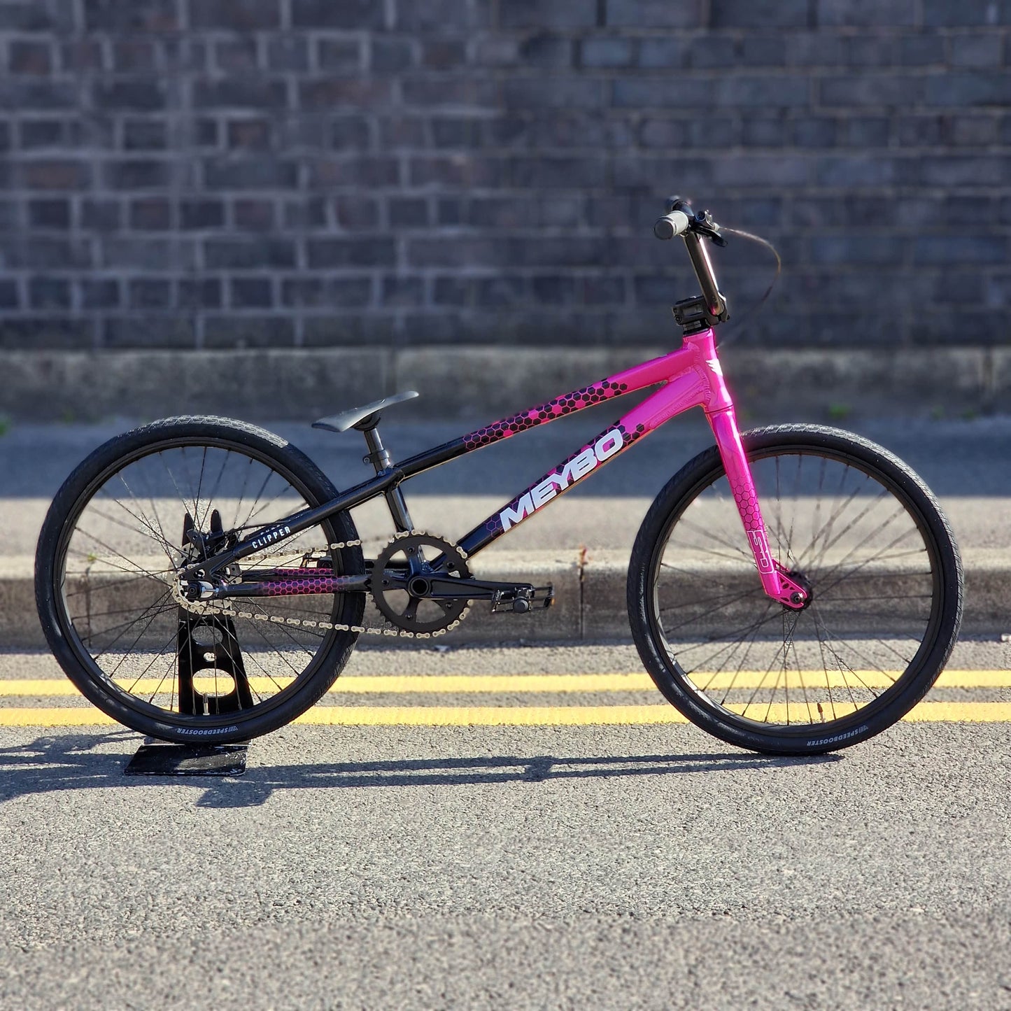 Meybo BMX Racing Bikes Expert XL Meybo 2026 Clipper Disc Expert XL Race Bike Black / Pink / White