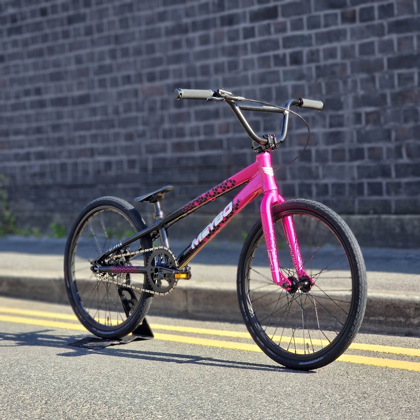 Meybo BMX Racing Bikes Expert XL Meybo 2026 Clipper Disc Expert XL Race Bike Black / Pink / White