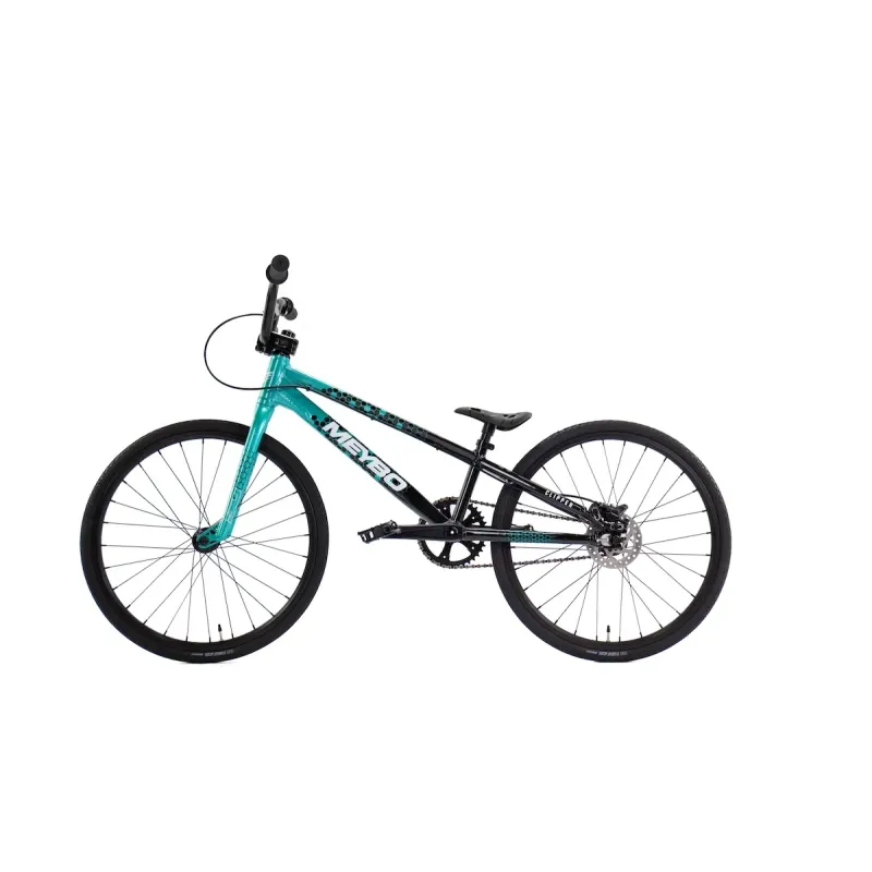 Meybo BMX Racing Bikes Meybo 2026 Clipper Disc Junior Race Bike Black / Green / White