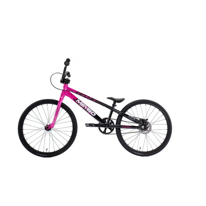 Meybo BMX Racing Bikes Meybo 2026 Clipper Disc Junior Race Bike Black / Pink / White