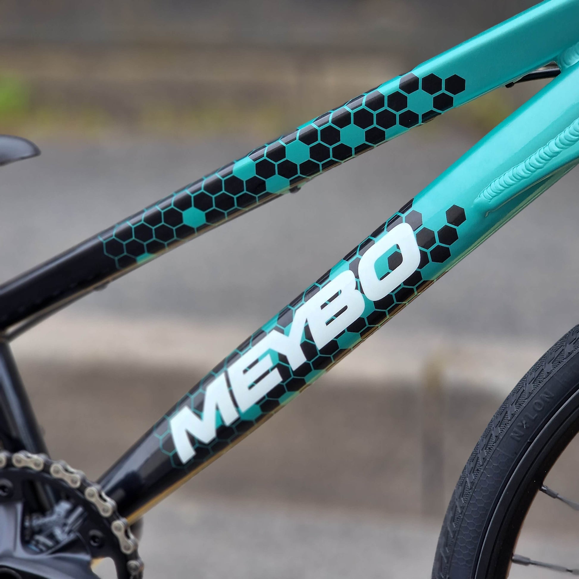 Meybo BMX Racing Bikes Mini Meybo 2026 Clipper Disc Mini Race Bike Black / Green / White