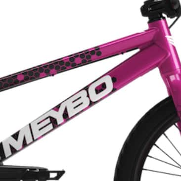 Meybo BMX Racing Bikes Meybo 2026 Clipper Disc Mini Race Bike Black / Pink / White