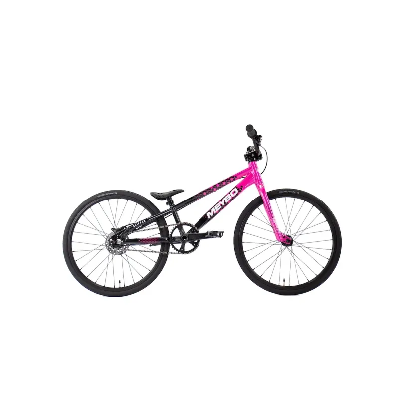 Meybo BMX Racing Bikes Meybo 2026 Clipper Disc Mini Race Bike Black / Pink / White