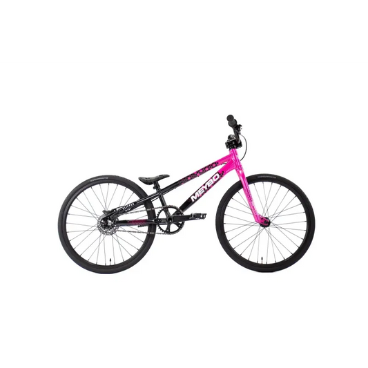 Meybo BMX Racing Bikes Meybo 2026 Clipper Disc Mini Race Bike Black / Pink / White
