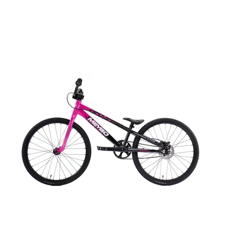 Meybo BMX Racing Bikes Meybo 2026 Clipper Disc Mini Race Bike Black / Pink / White