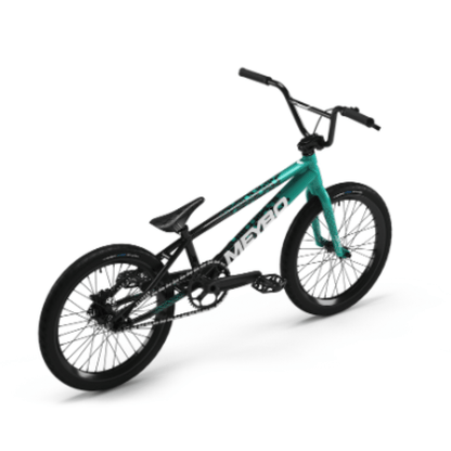 Meybo BMX Racing Bikes Meybo 2026 Clipper Disc Pro 21" TT Race Bike Black / Green / White