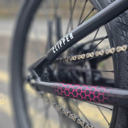 Meybo BMX Racing Bikes Meybo 2026 Clipper Disc Pro 21" TT Race Bike Black / Pink / White