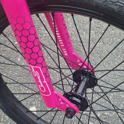 Meybo BMX Racing Bikes Meybo 2026 Clipper Disc Pro 21" TT Race Bike Black / Pink / White