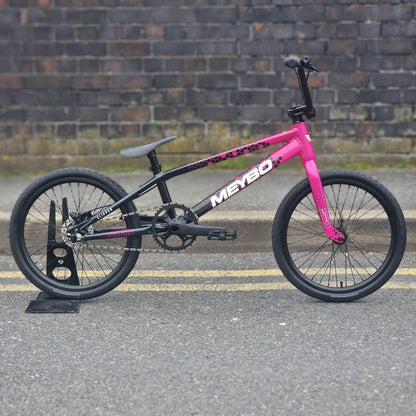 Meybo BMX Racing Bikes Meybo 2026 Clipper Disc Pro 21" TT Race Bike Black / Pink / White