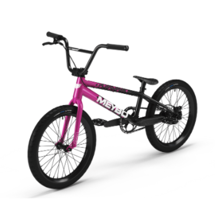 Meybo BMX Racing Bikes Meybo 2026 Clipper Disc Pro 22" TT Race Bike Black / Pink / White