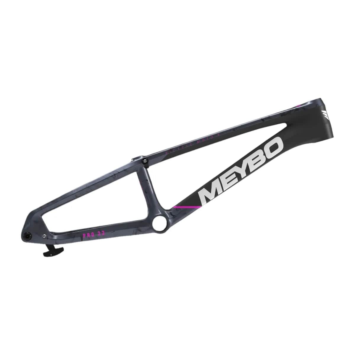 Meybo BMX Racing Meybo 2026 HSX Carbon BMX Race Frame Matte Black/Pink/Grey