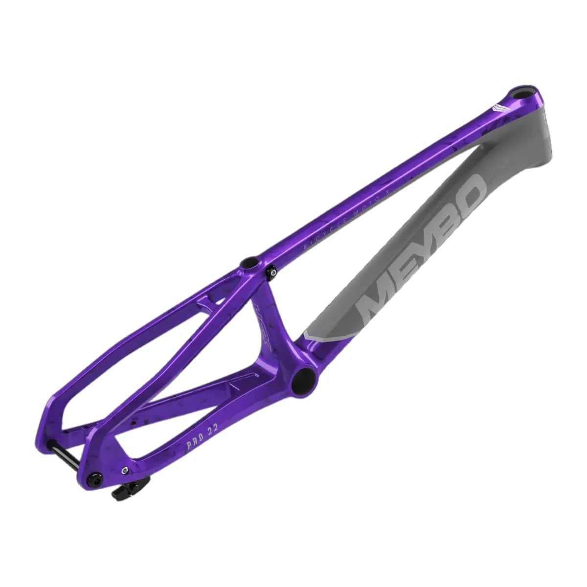 Meybo BMX Racing Meybo 2026 HSX Carbon BMX Race Frame Matte Grey/Grey/Purple