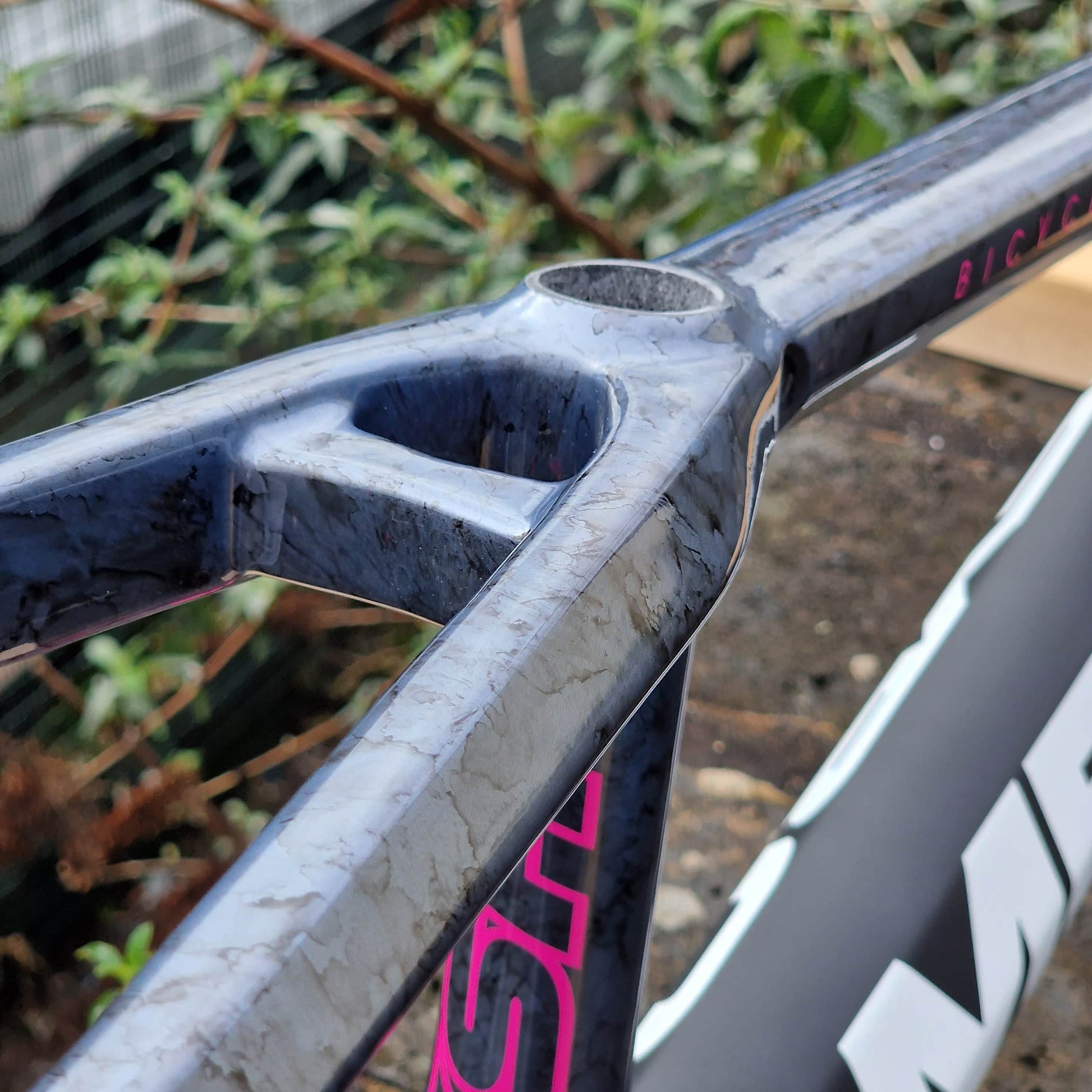Meybo BMX Racing Meybo 2026 HSX Carbon Race Frame Matte Black / Pink / Grey