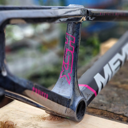 Meybo BMX Racing Meybo 2026 HSX Carbon Race Frame Matte Black / Pink / Grey