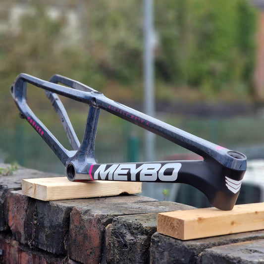 Meybo BMX Racing Meybo 2026 HSX Carbon Race Frame Matte Black / Pink / Grey