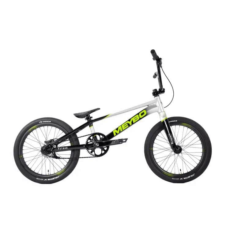 Meybo BMX Racing Bikes Meybo 2026 Patron Pro 22.5" TT Race Bike Black / Grey / Lime