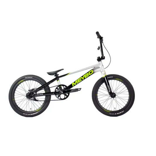 Meybo BMX Racing Bikes Meybo 2026 Patron Pro 22" TT Race Bike Black / Grey / Lime
