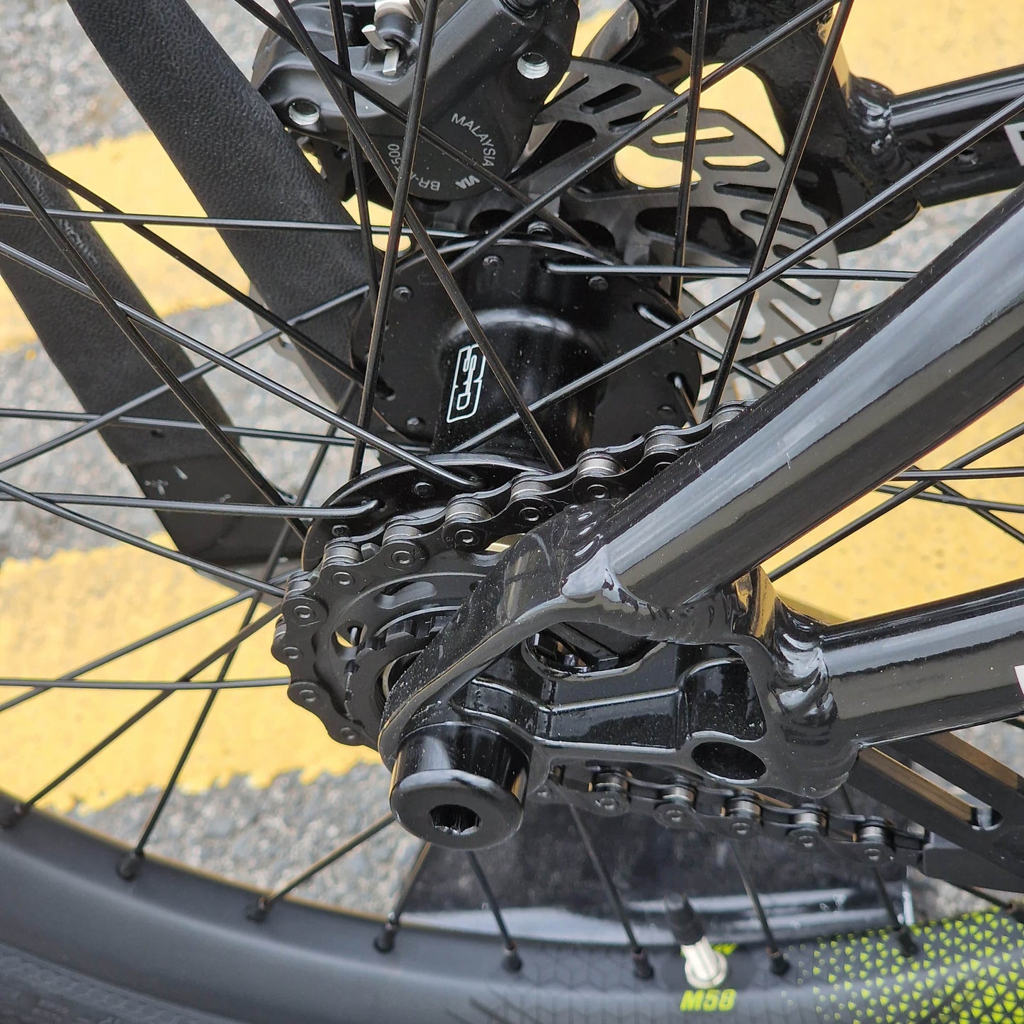 Meybo BMX Racing Bikes Pro 22 Meybo 2026 Patron Pro 22" TT Race Bike Black / Grey / Lime