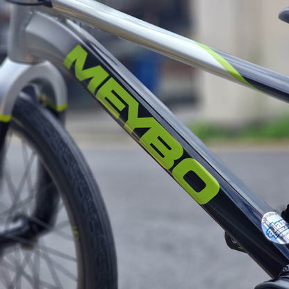 Meybo BMX Racing Bikes Pro 22 Meybo 2026 Patron Pro 22" TT Race Bike Black / Grey / Lime