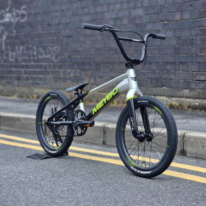 Meybo BMX Racing Bikes Pro 22 Meybo 2026 Patron Pro 22" TT Race Bike Black / Grey / Lime