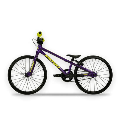 Meybo BMX Racing Bikes Meybo 2026 Rascal Micro 18" Race Bike Purple / Neon Yellow