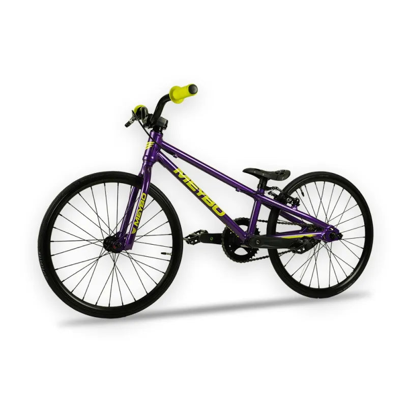 Meybo BMX Racing Bikes Meybo 2026 Rascal Micro 18" Race Bike Purple / Neon Yellow