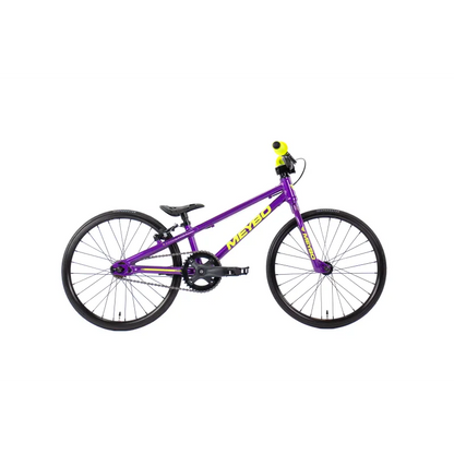 Meybo BMX Racing Bikes Meybo 2026 Rascal Micro 18" Race Bike Purple / Neon Yellow