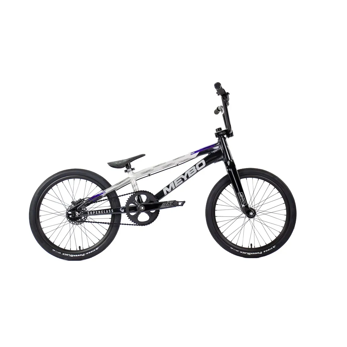 Meybo BMX Racing Bikes Pro 21 Meybo 2026 Superclass Pro 21" TT Race Bike Black / Grey / Purple