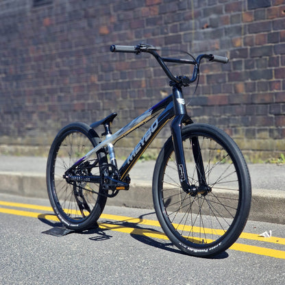 Meybo BMX Racing Bikes Meybo 2026 Superclass Cruiser Pro Race Bike Black / Grey / Purple