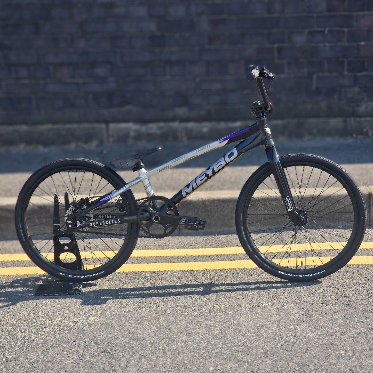 Meybo BMX Racing Bikes Expert XL Meybo 2026 Superclass Expert XL Race Bike Black / Grey / Purple