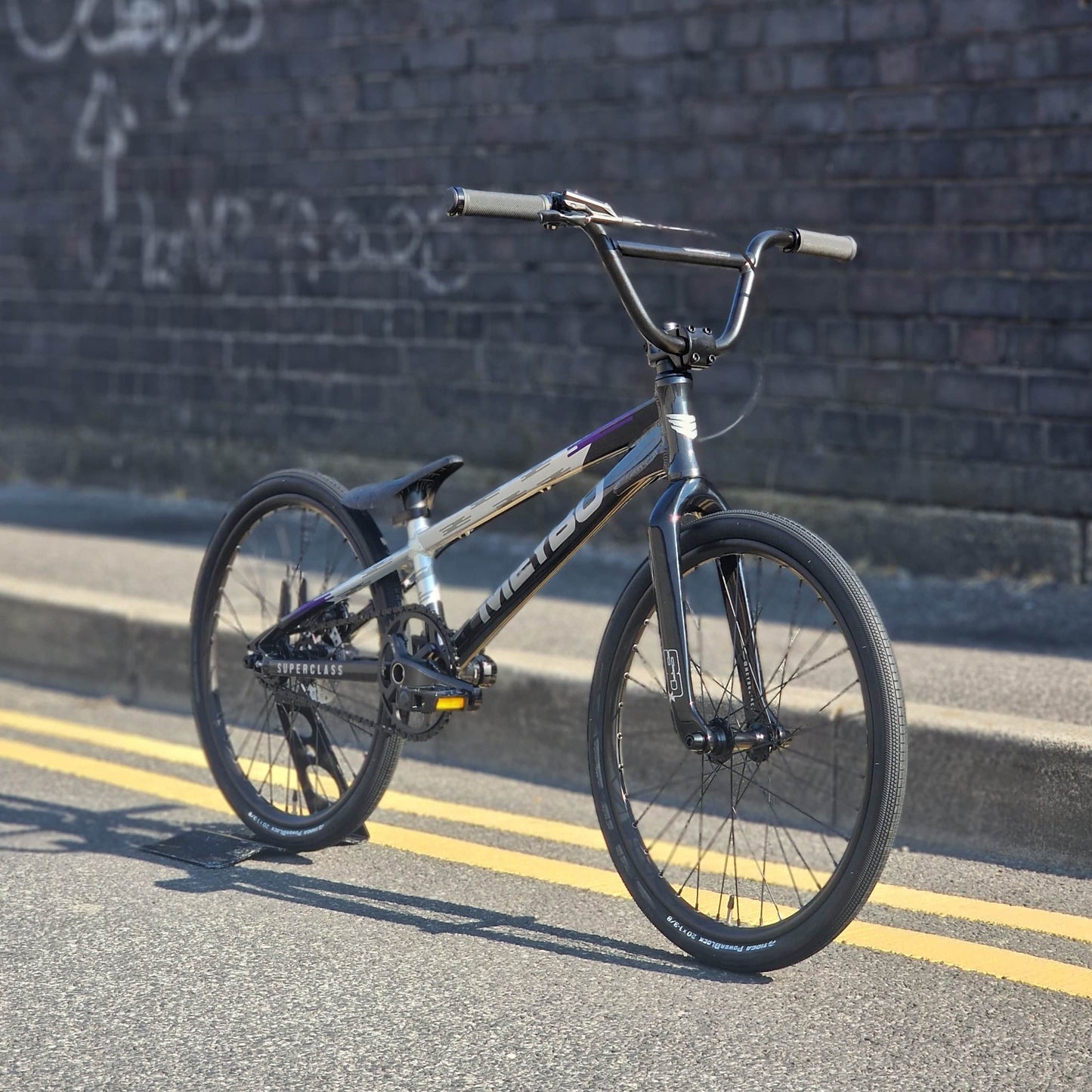 Meybo BMX Racing Bikes Expert XL Meybo 2026 Superclass Expert XL Race Bike Black / Grey / Purple
