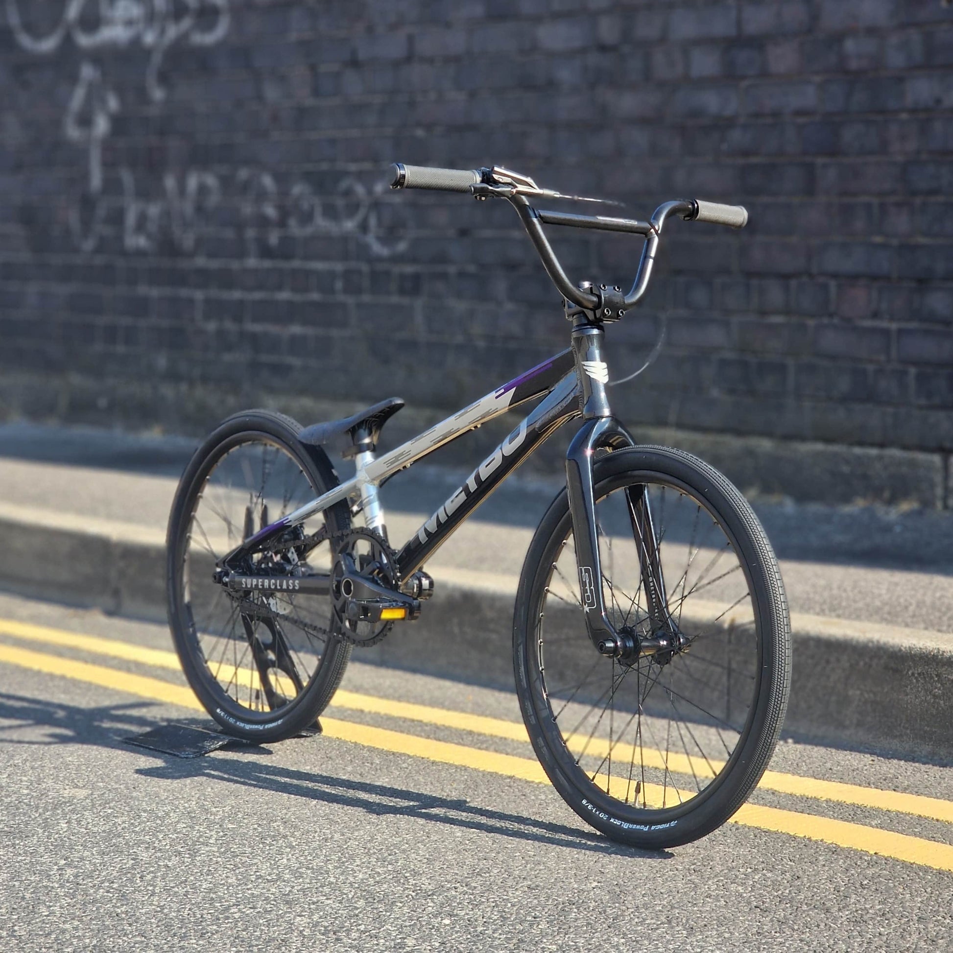 Meybo BMX Racing Bikes Expert XL Meybo 2026 Superclass Expert XL Race Bike Black / Grey / Purple