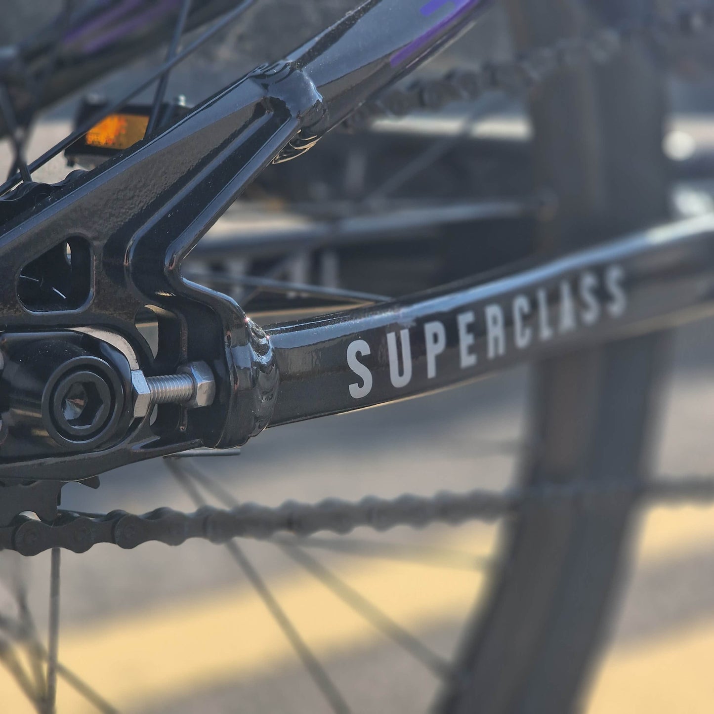 Meybo BMX Racing Bikes Expert XL Meybo 2026 Superclass Expert XL Race Bike Black / Grey / Purple