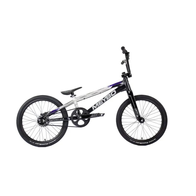 Meybo BMX Racing Bikes Meybo 2026 Superclass Pro 23" TT Race Bike Black / Grey / Purple